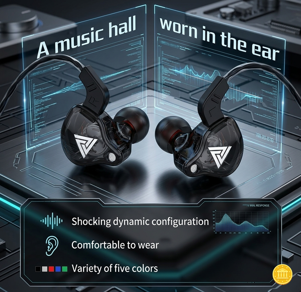 QKZ AK6 Pro HiFi Gaming Edition.