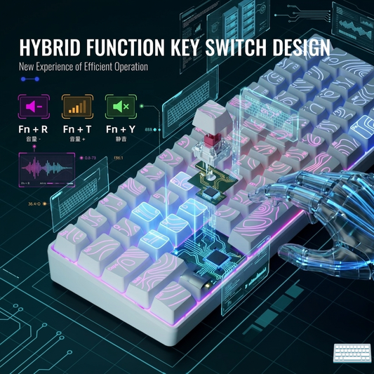 7KEYS 60% RGB Gaming Keyboard.
